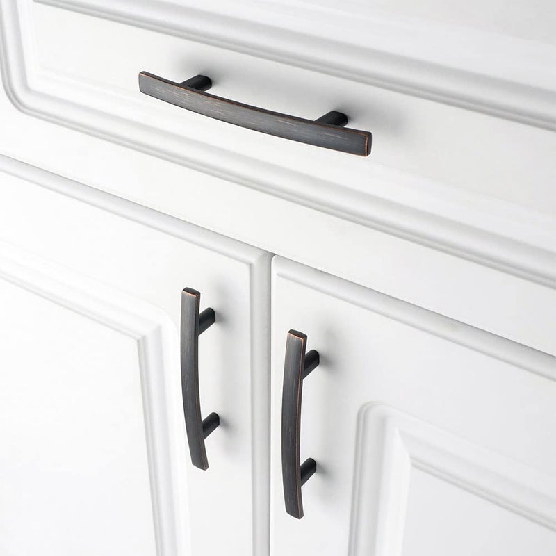 KOOFIZO 10 Pack 3 Inch Oil Rubbed Bronze Kitchen Cabinet Pulls Rubbed Bronze Cabinet Handles Bronze Cabinet Hardware for Kitchen Cabinets 1961 Drawer Dresser Cupboard Bedroom - Image 4